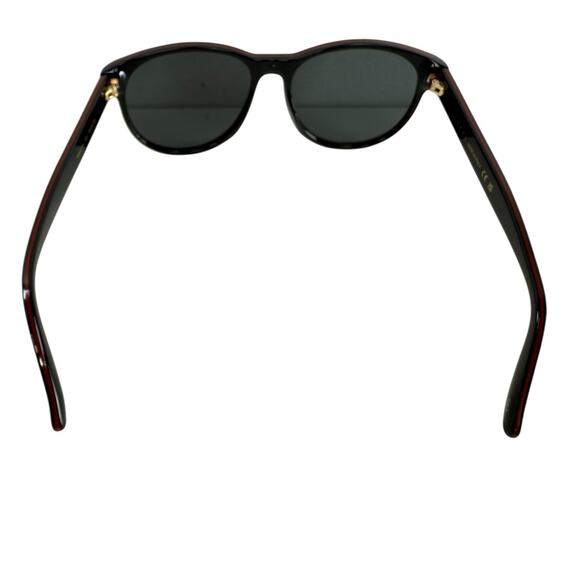 Gucci Round Oval Unisex GG0271S 55mm Sunglasses Women's Black‎ With Case NEW - Picture 3 of 14